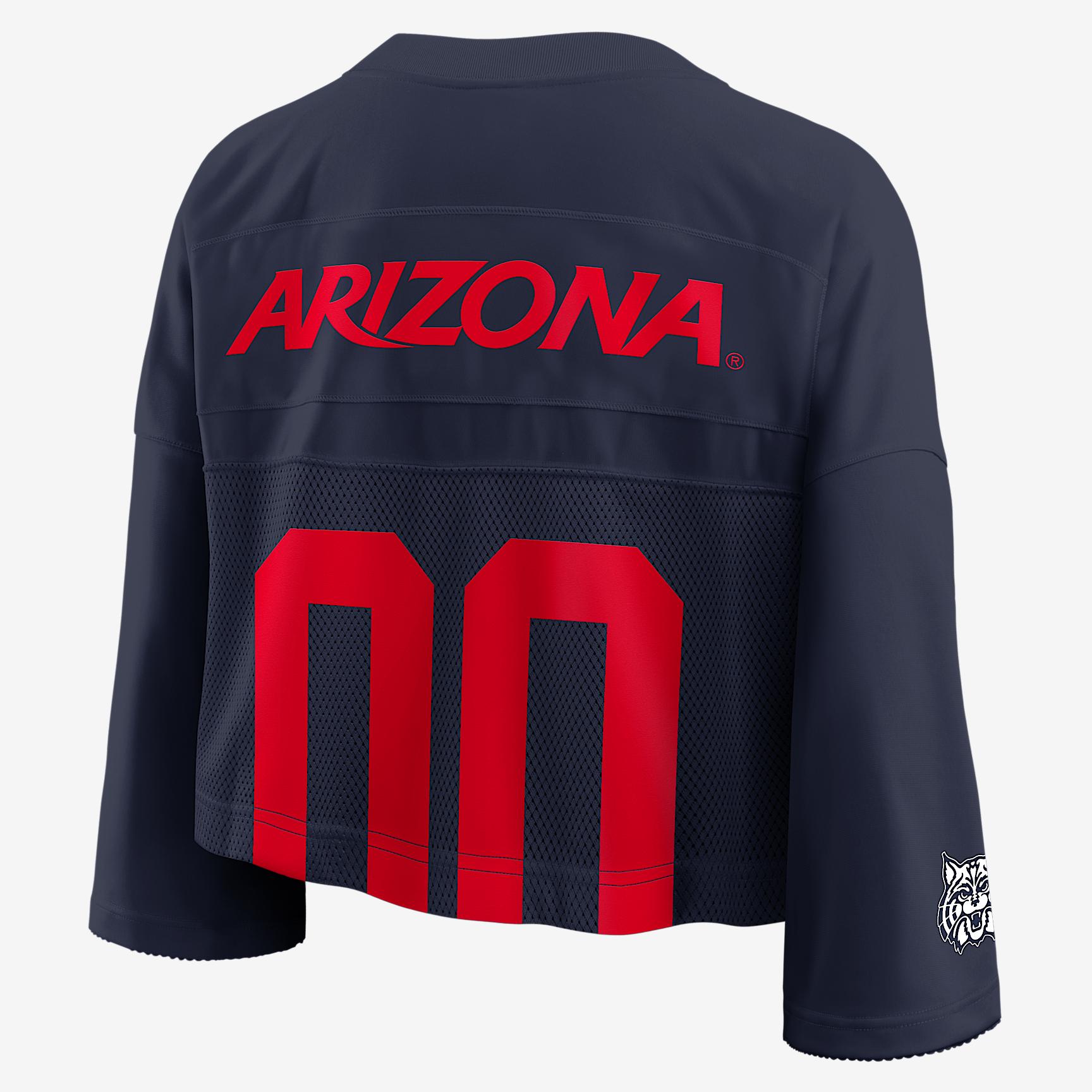 Arizona Jersey Nike Womens Dri-FIT College Cropped Top | 03O341SUAN-V4C Product Image