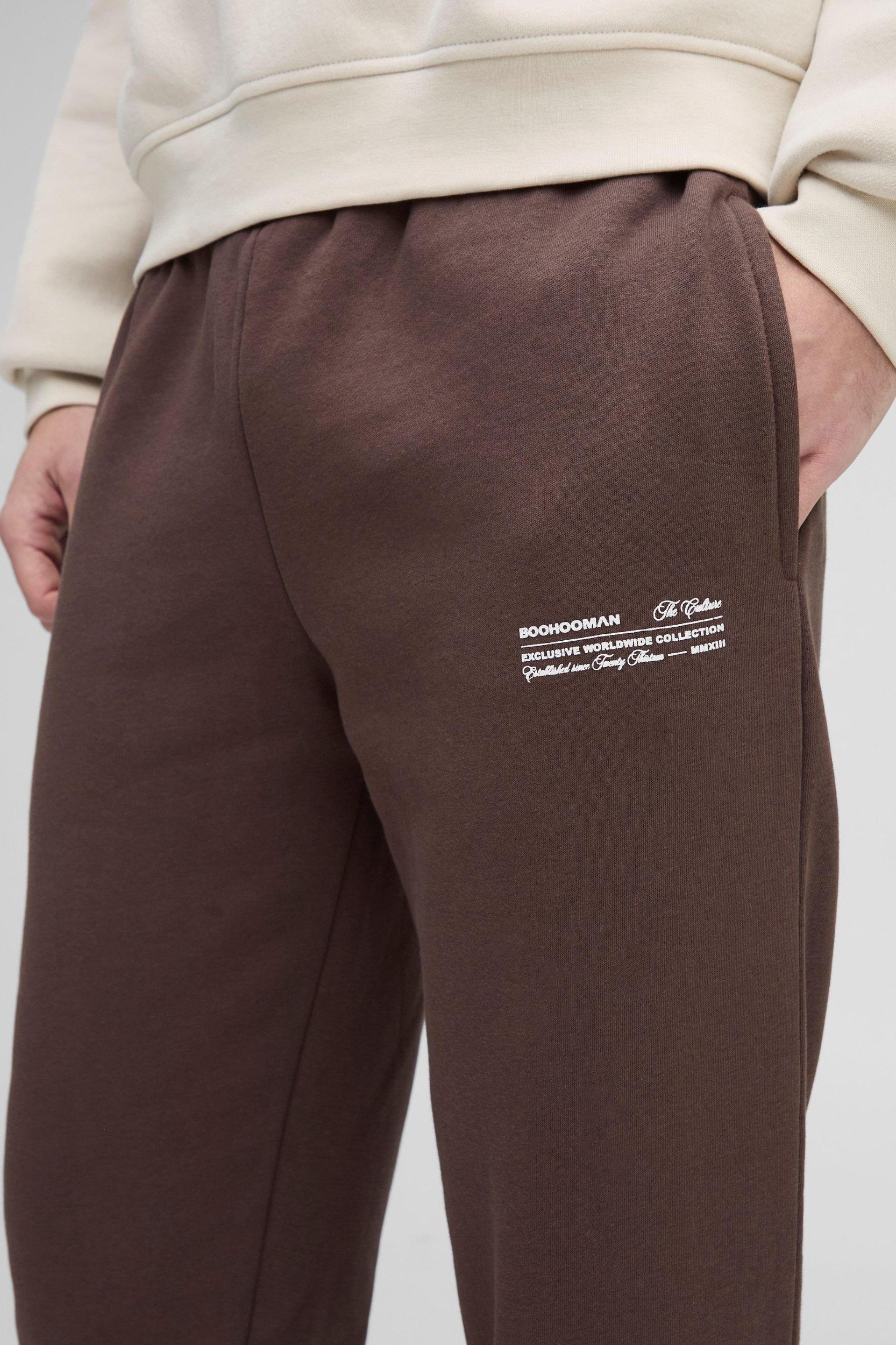 Regular Fit Core Fit Man Sweatpants | boohooMAN USA Product Image