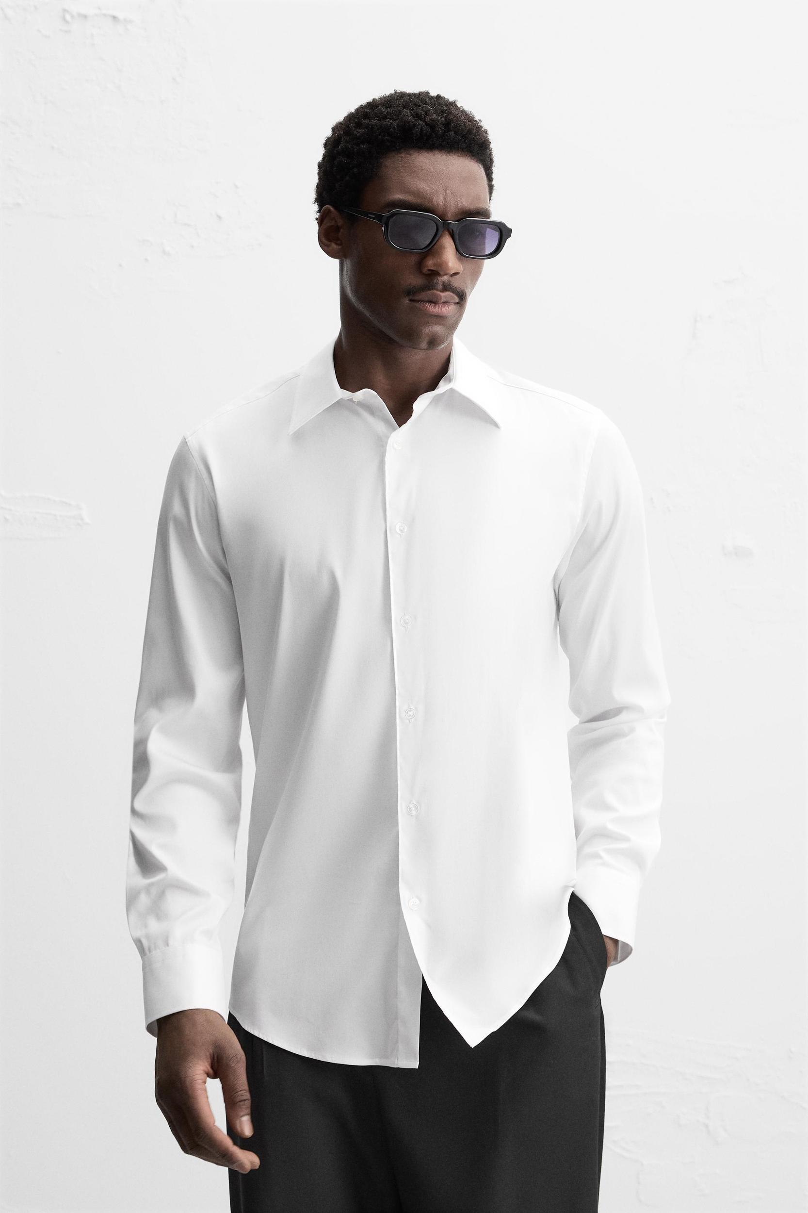 TEXTURED WEAVE TWILL SHIRT Product Image
