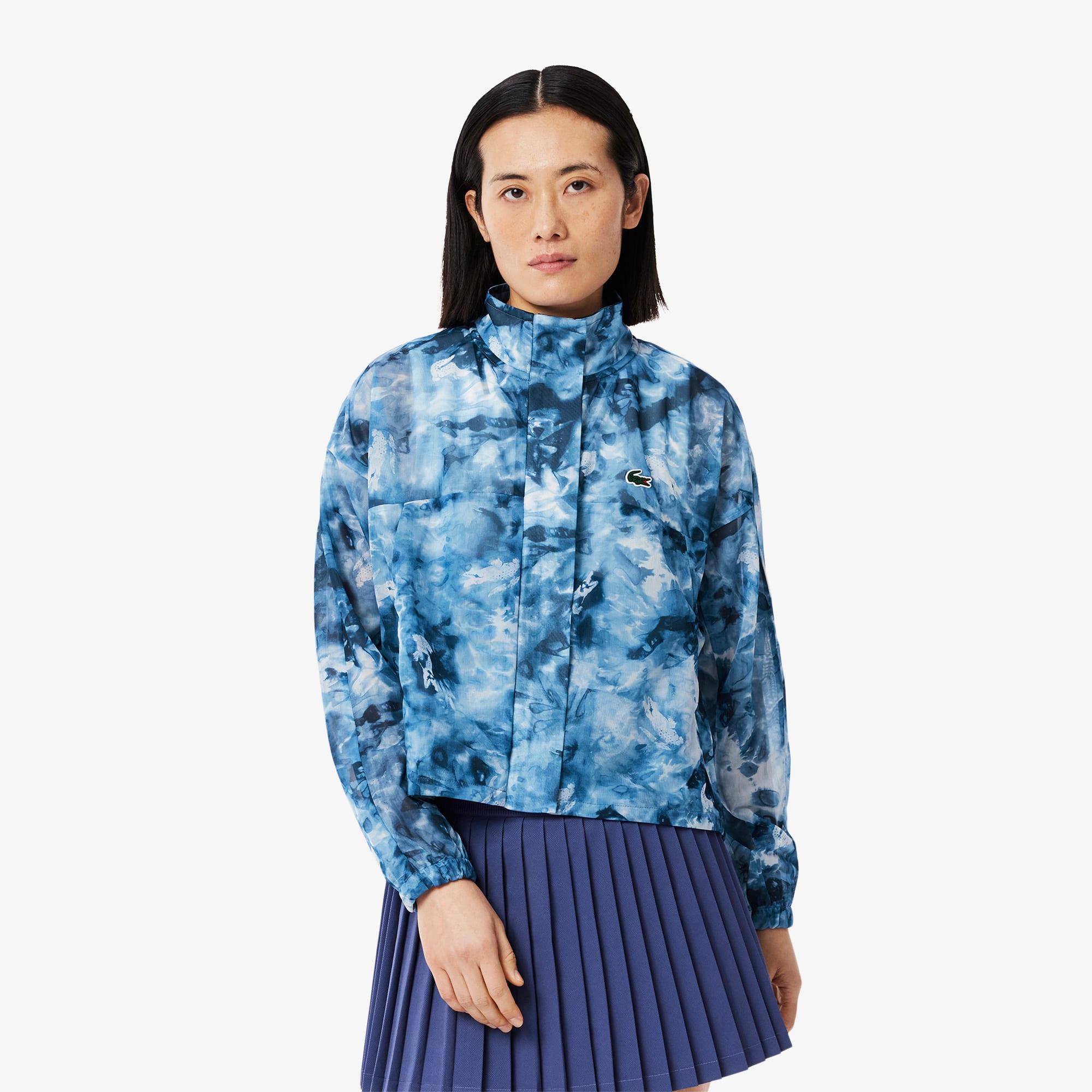 Lightweight Crocodile Print Tennis Jacket Product Image