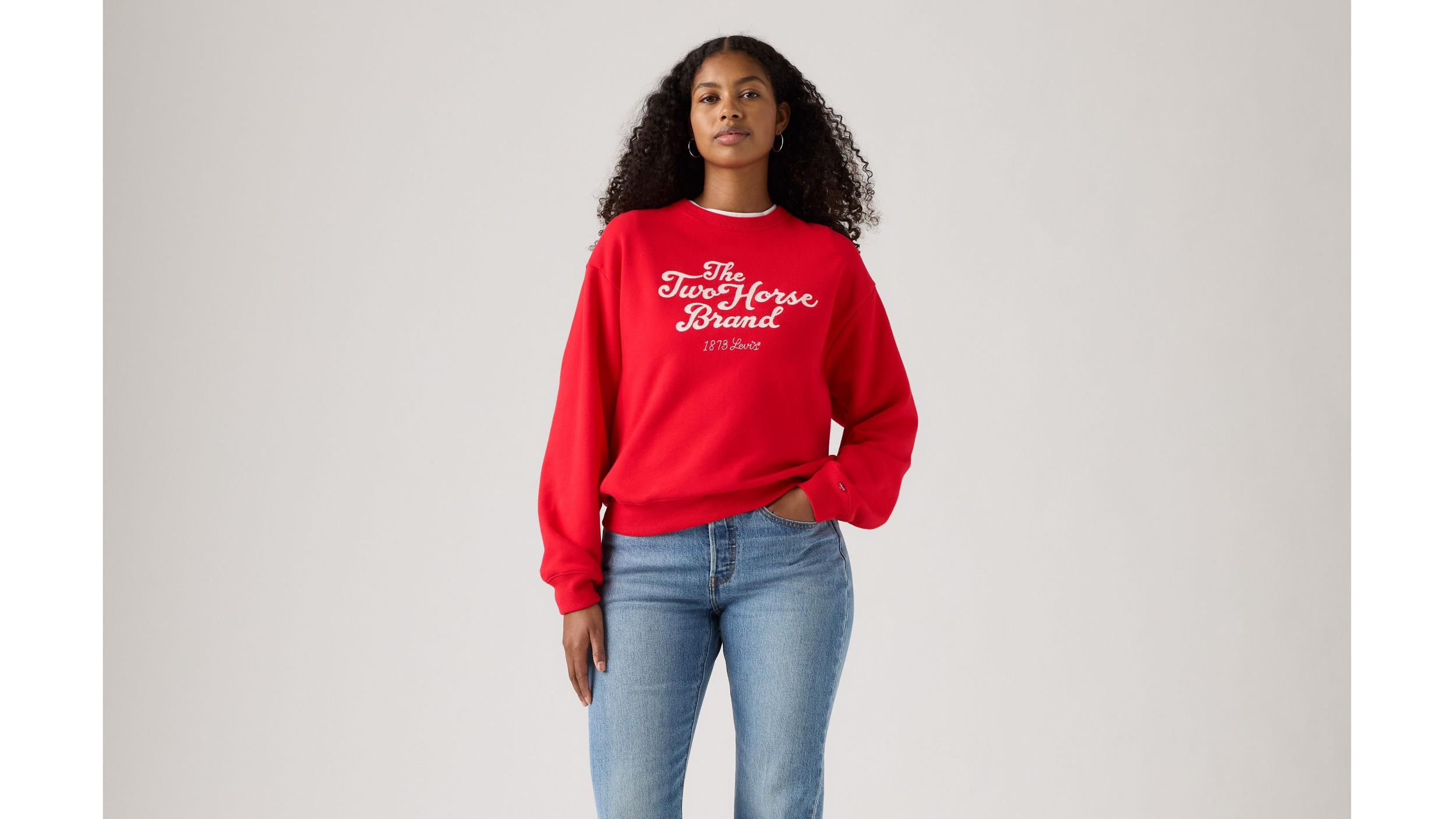 Graphic Heritage Sport Crewneck Sweatshirt Product Image