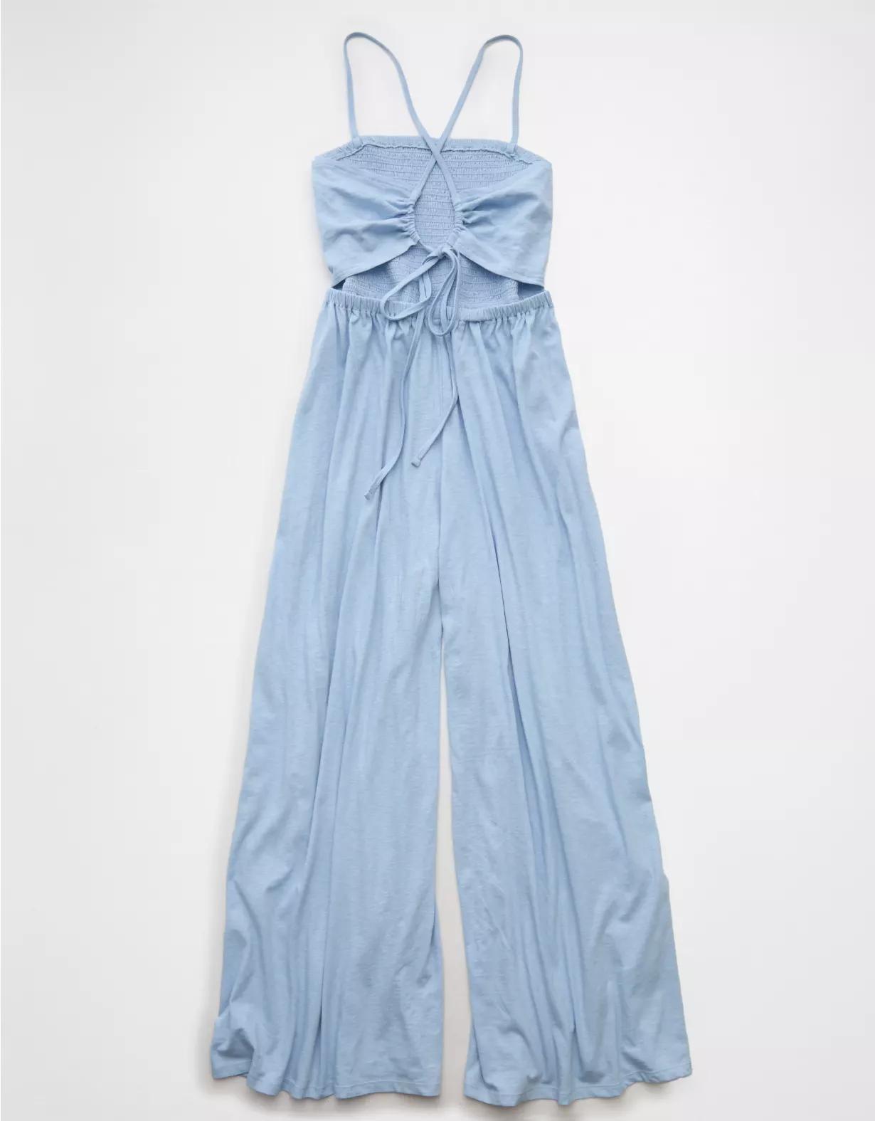 AE Sunchaser Knit Babydoll Jumpsuit Women's Product Image