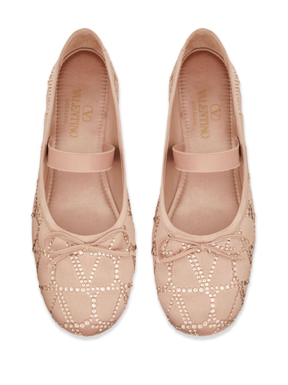 Toile Iconographe embellished ballerina shoes Product Image