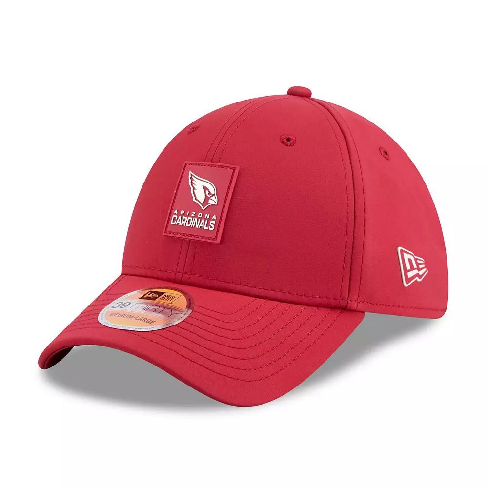 Men's New Era Cardinal Arizona Cardinals 2025 Sideline 39THIRTY Flex Hat,  Product Image