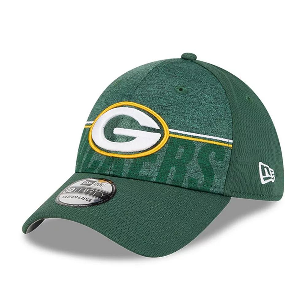 Men's New Era Green Green Bay Packers 2023 NFL Training Camp 39THIRTY Flex Fit Hat,  Product Image