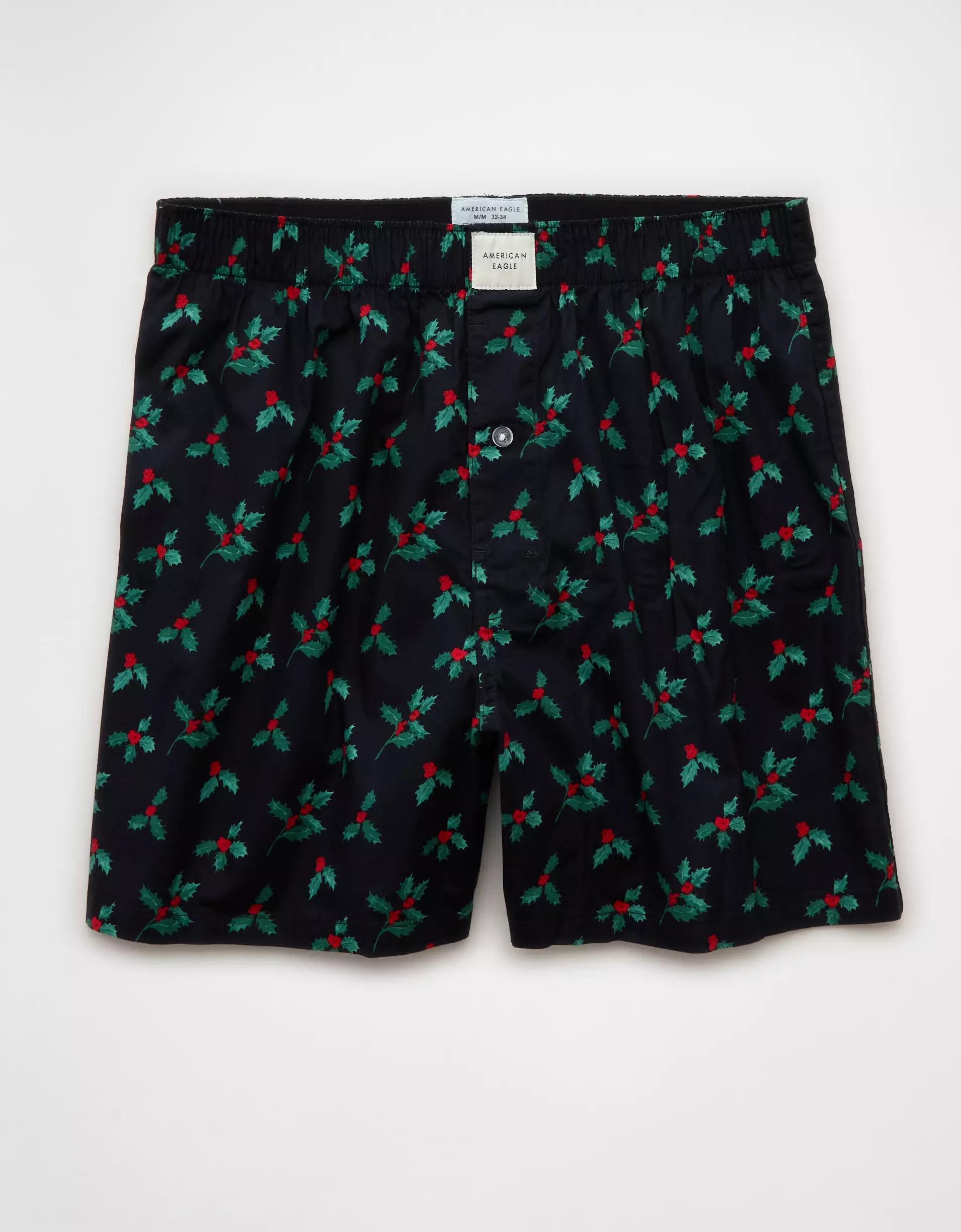 AEO Grinch Face Stretch Boxer Short Product Image