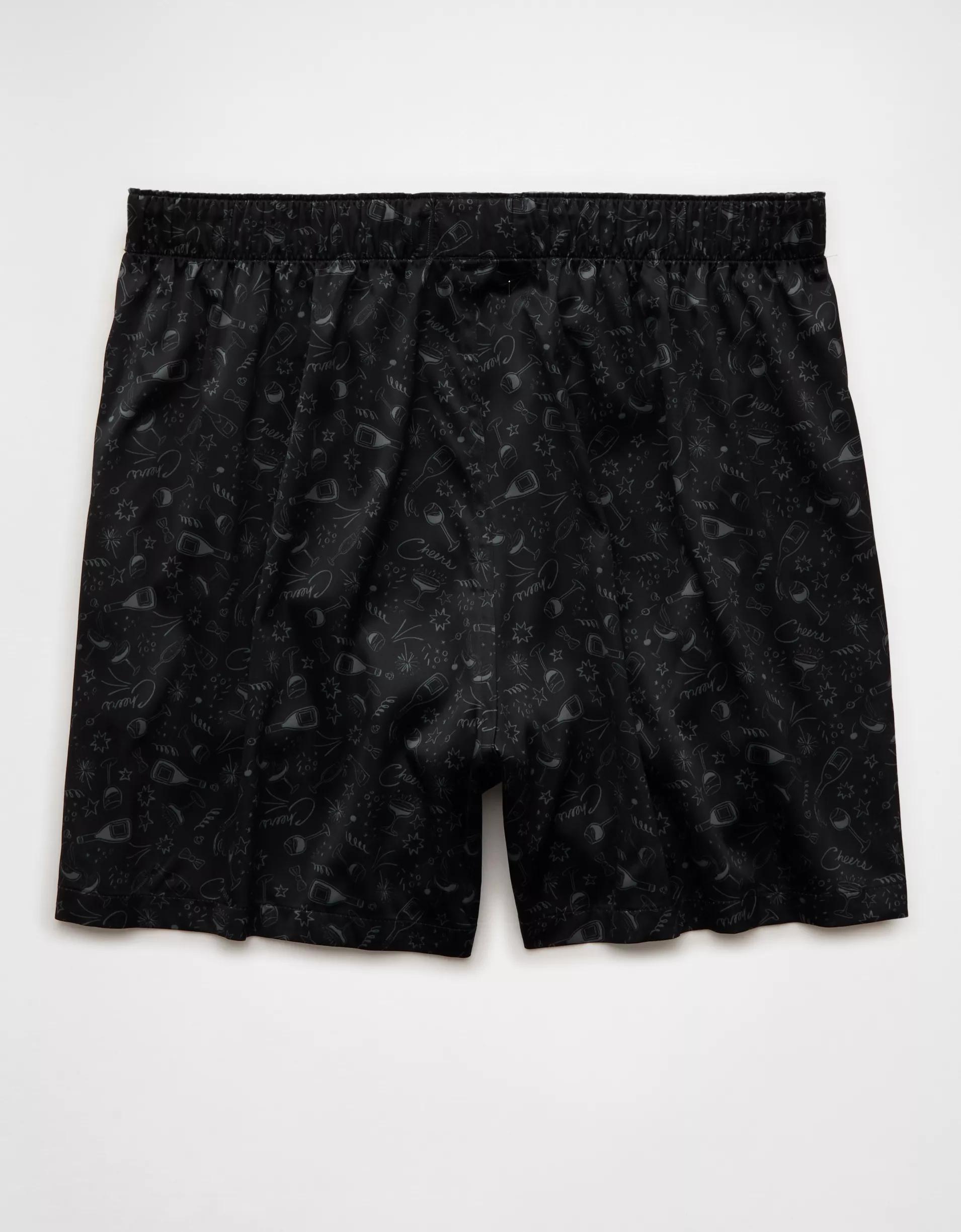 AEO Men's Satin Pocket Boxer Short Product Image