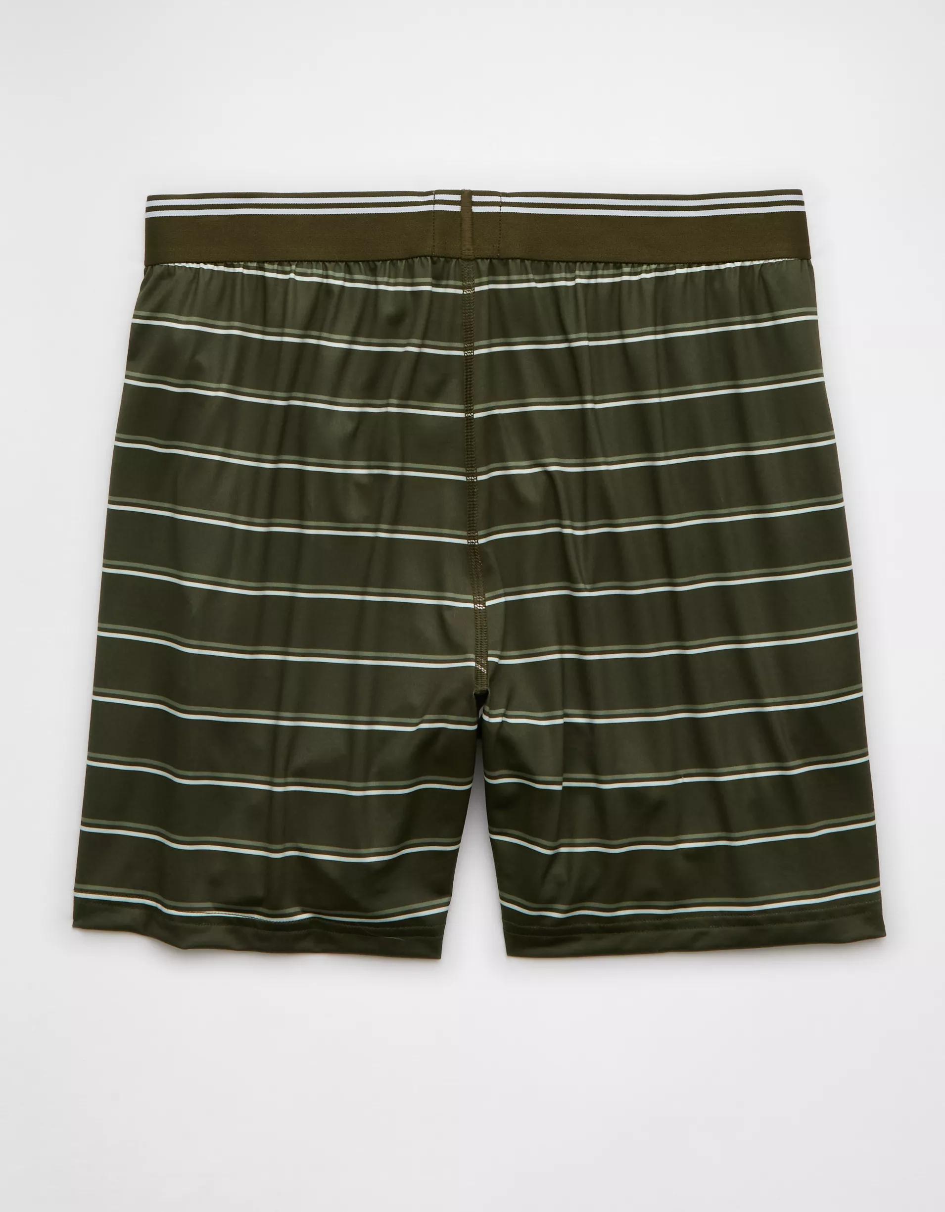 AEO Men's Striped Ultra Soft Pocket Boxer Short Product Image