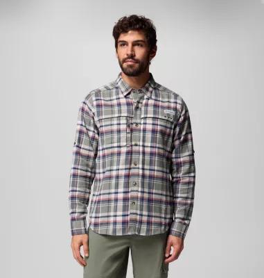 Columbia Mens PFG Wild Cast Flannel Shirt- Product Image