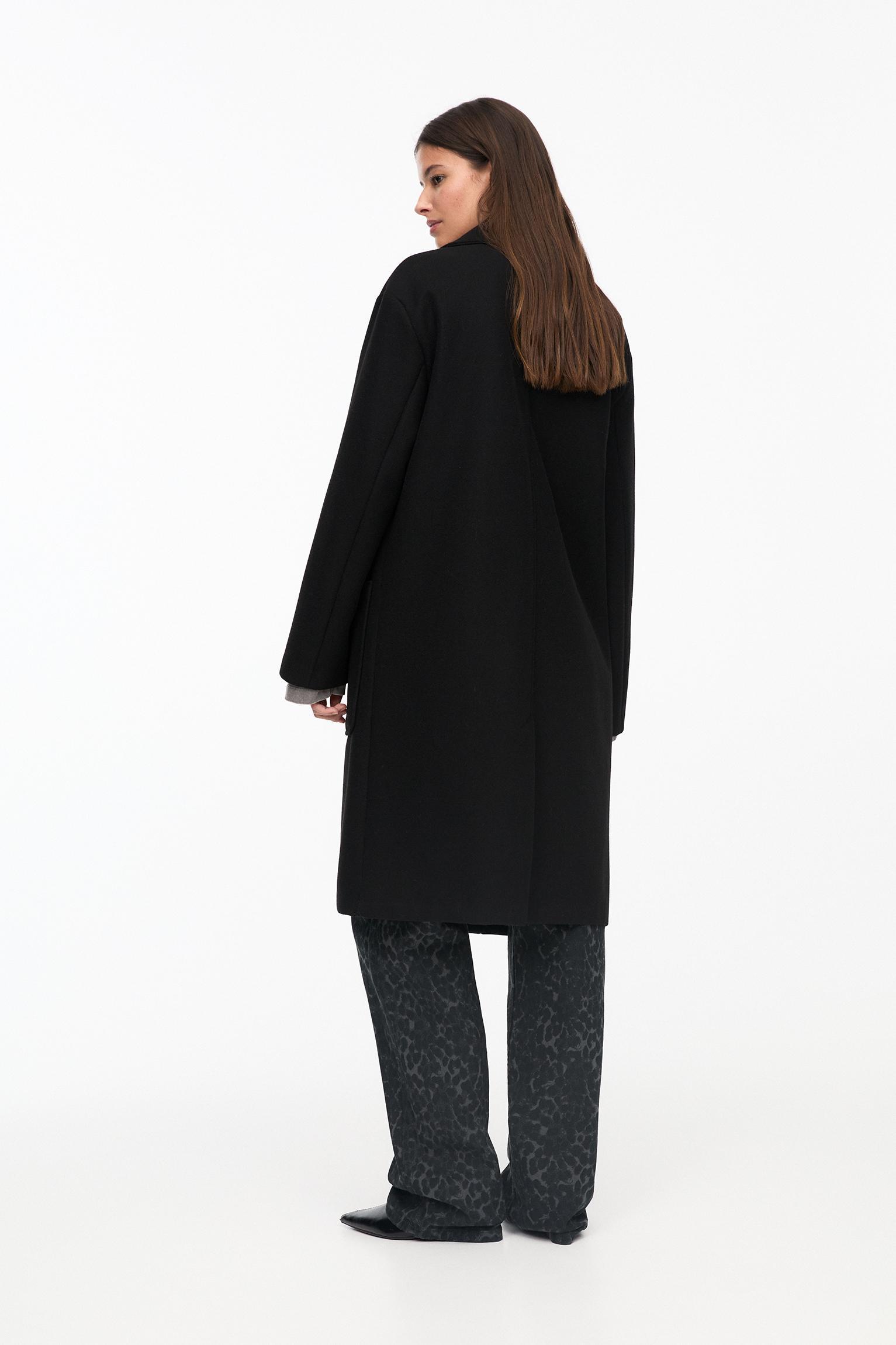 Felt texture coat Product Image