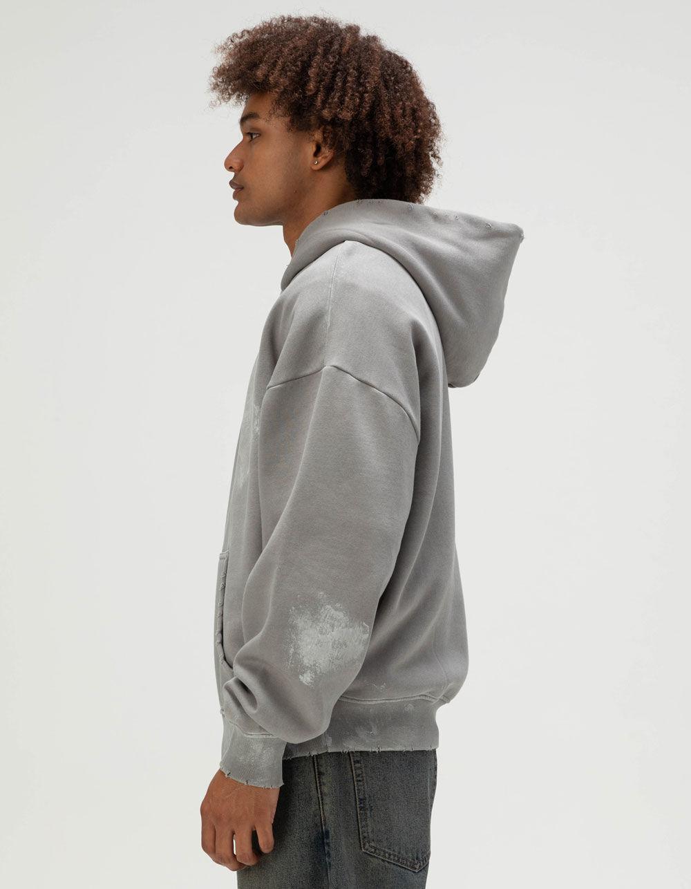 RSQ Mens Oversized Hoodie - GRAY Product Image