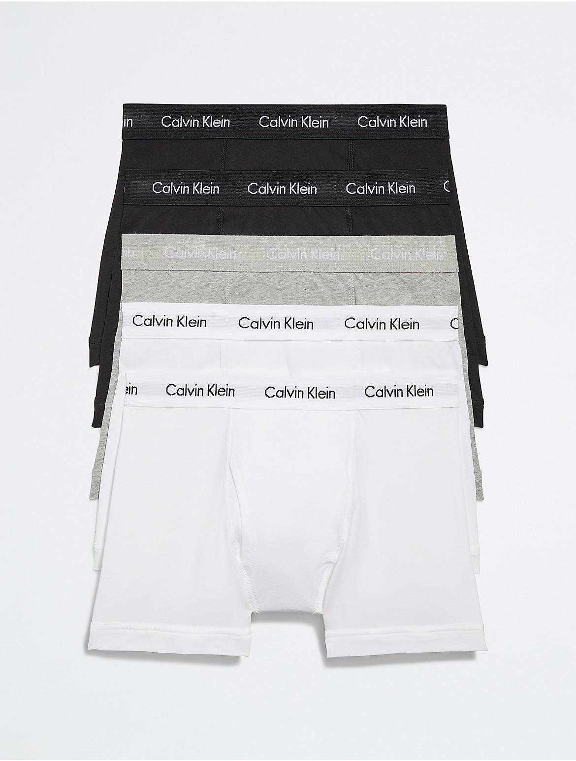 Calvin Klein Mens Cotton Stretch 5-Pack Boxer Brief Product Image