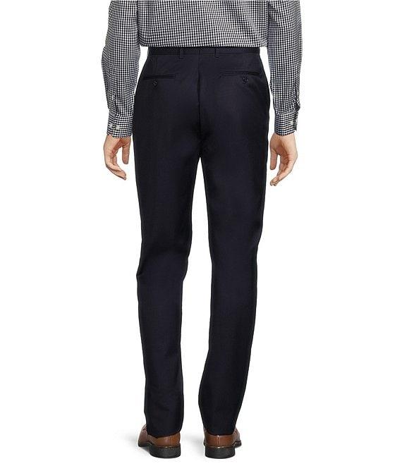 Hart Schaffner Marx New York Modern Fit Flat Front Lined Dress Pants Product Image