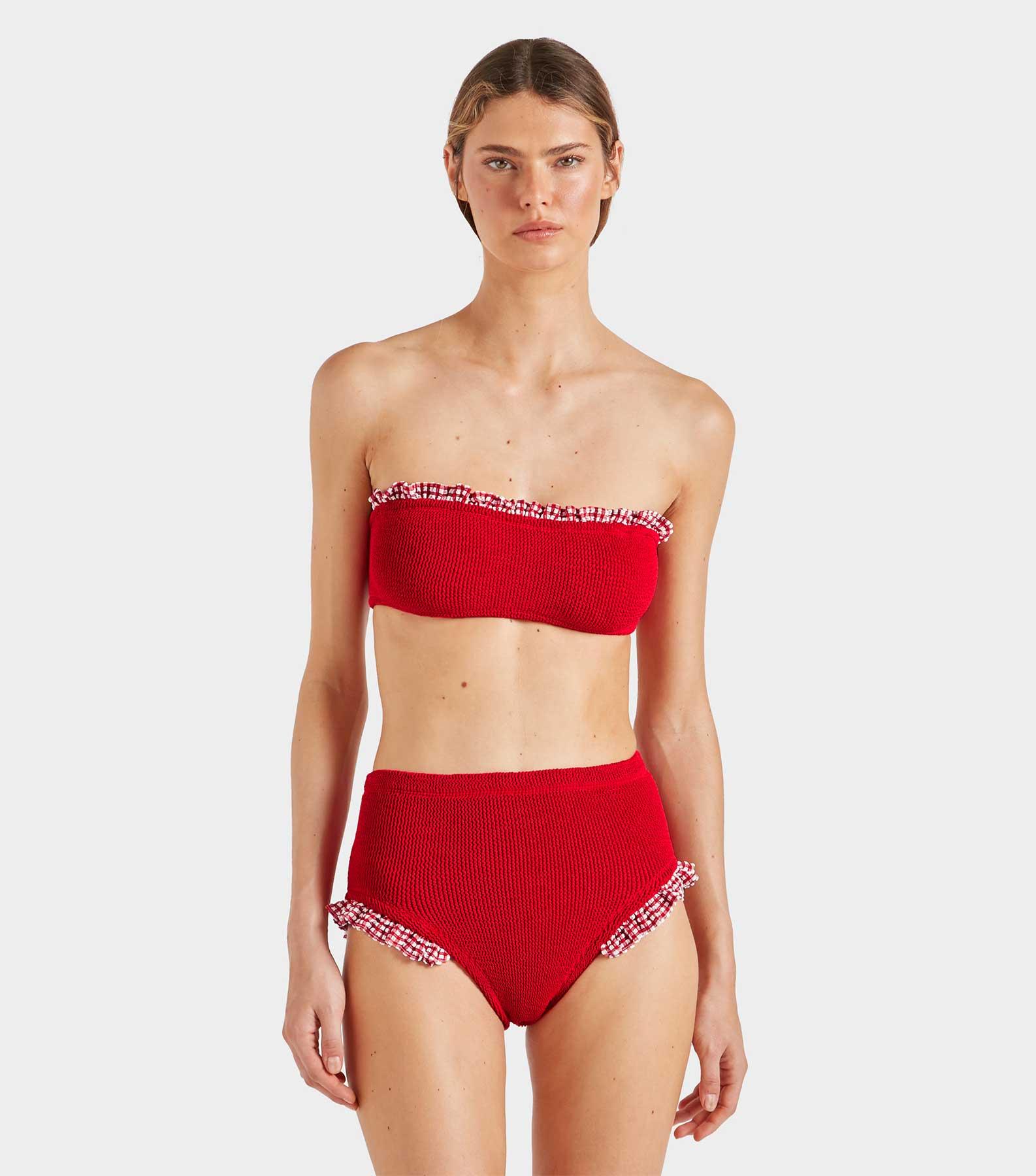 Peggy Bikini - Red Gingham Product Image
