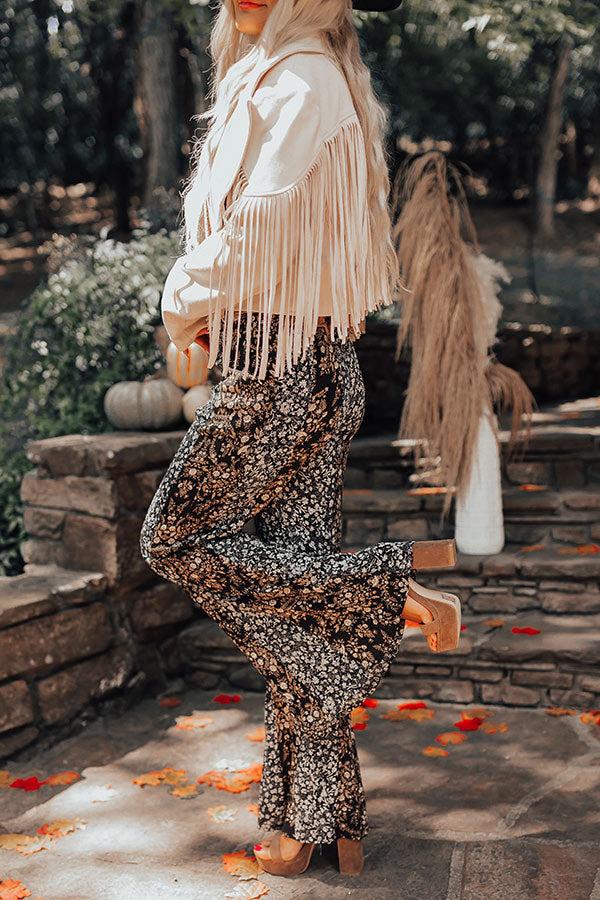 The Pine High Waist Flare In Black Product Image