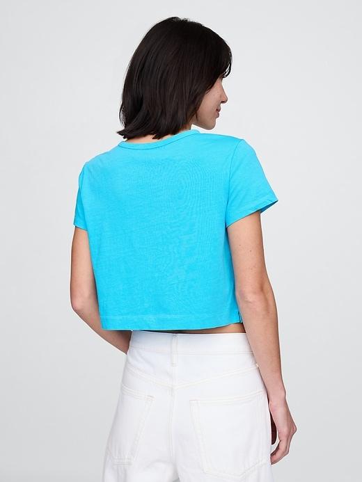 Organic Cotton VintageSoft Crop T-Shirt Product Image
