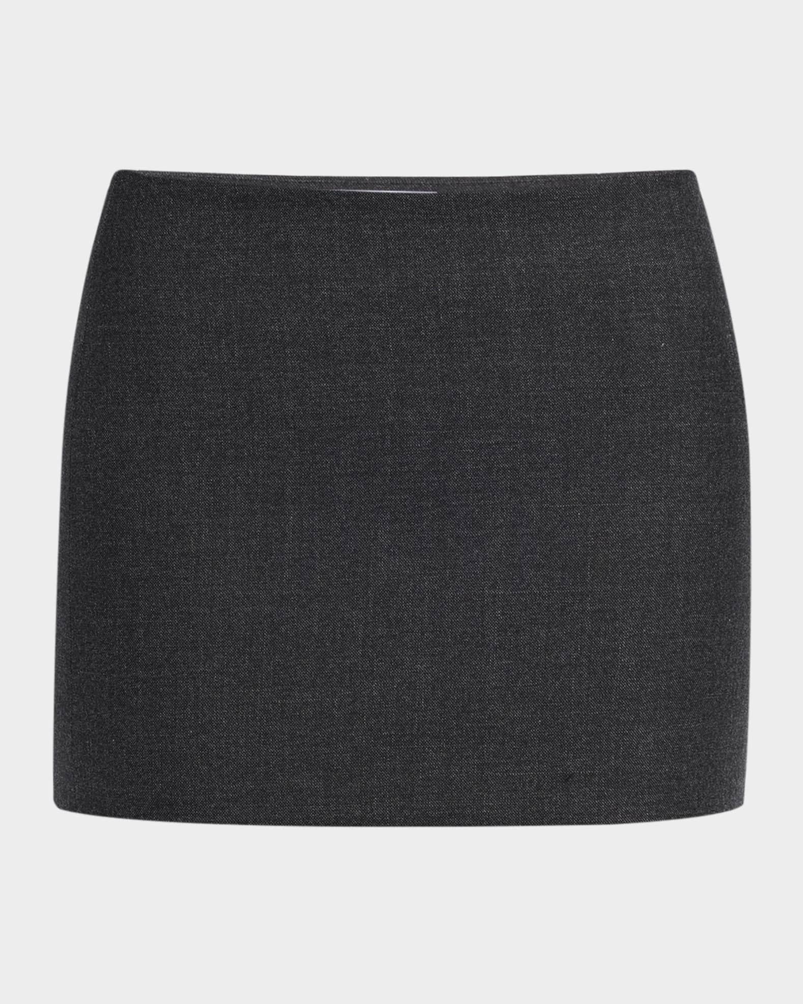 Wool Mini Skirt Product Image