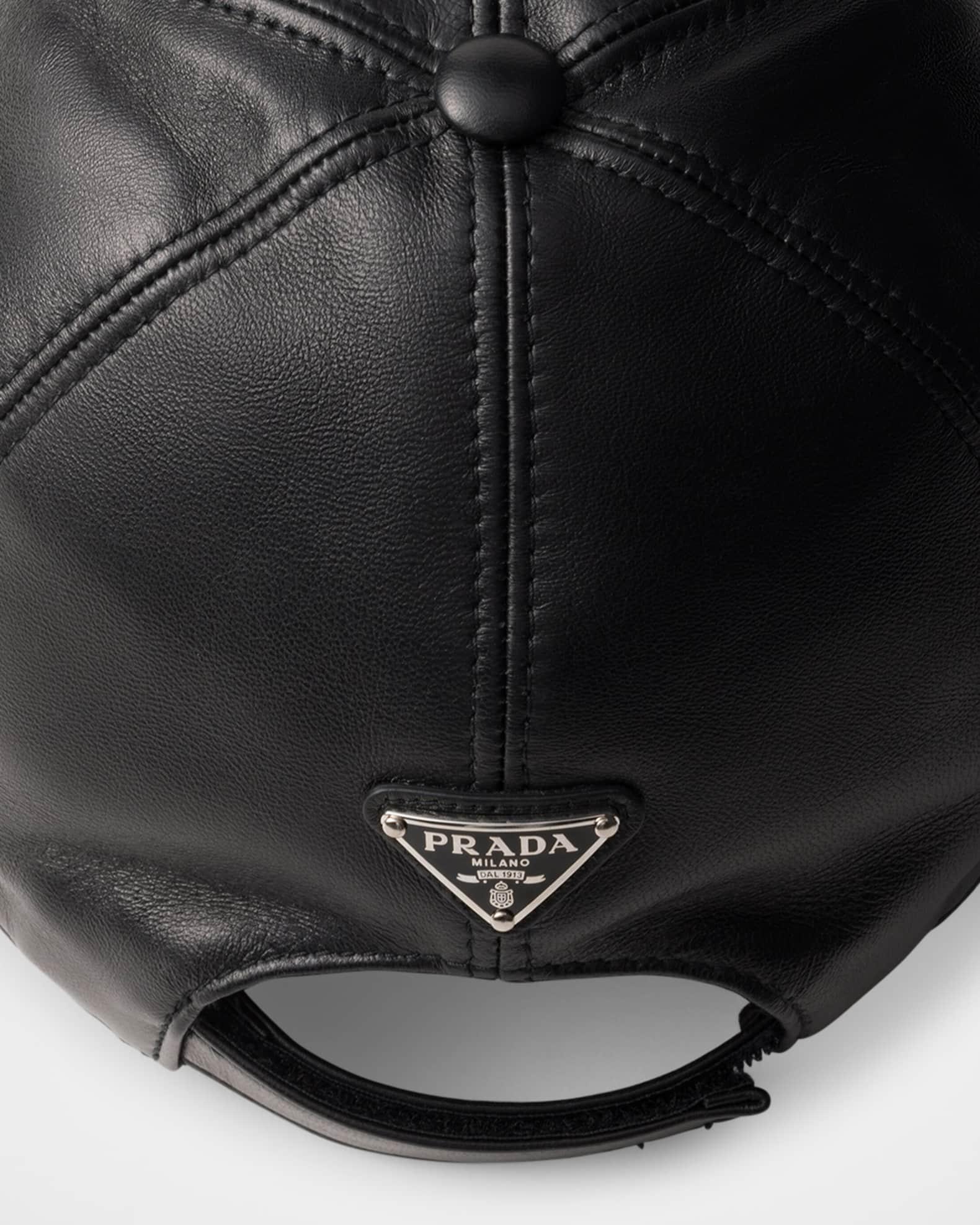 Men's Nappa Leather Baseball Cap Product Image