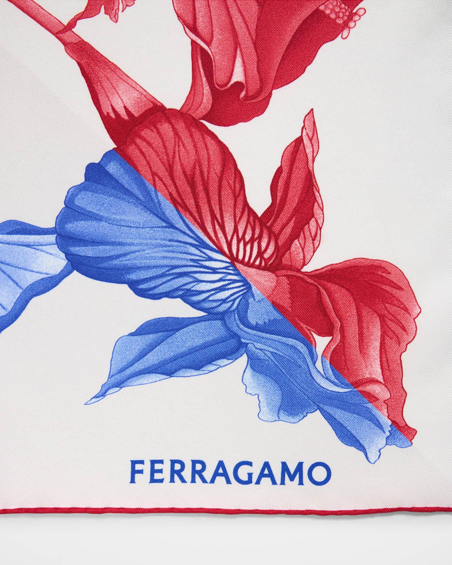 Ortensie Printed Silk Scarf Product Image