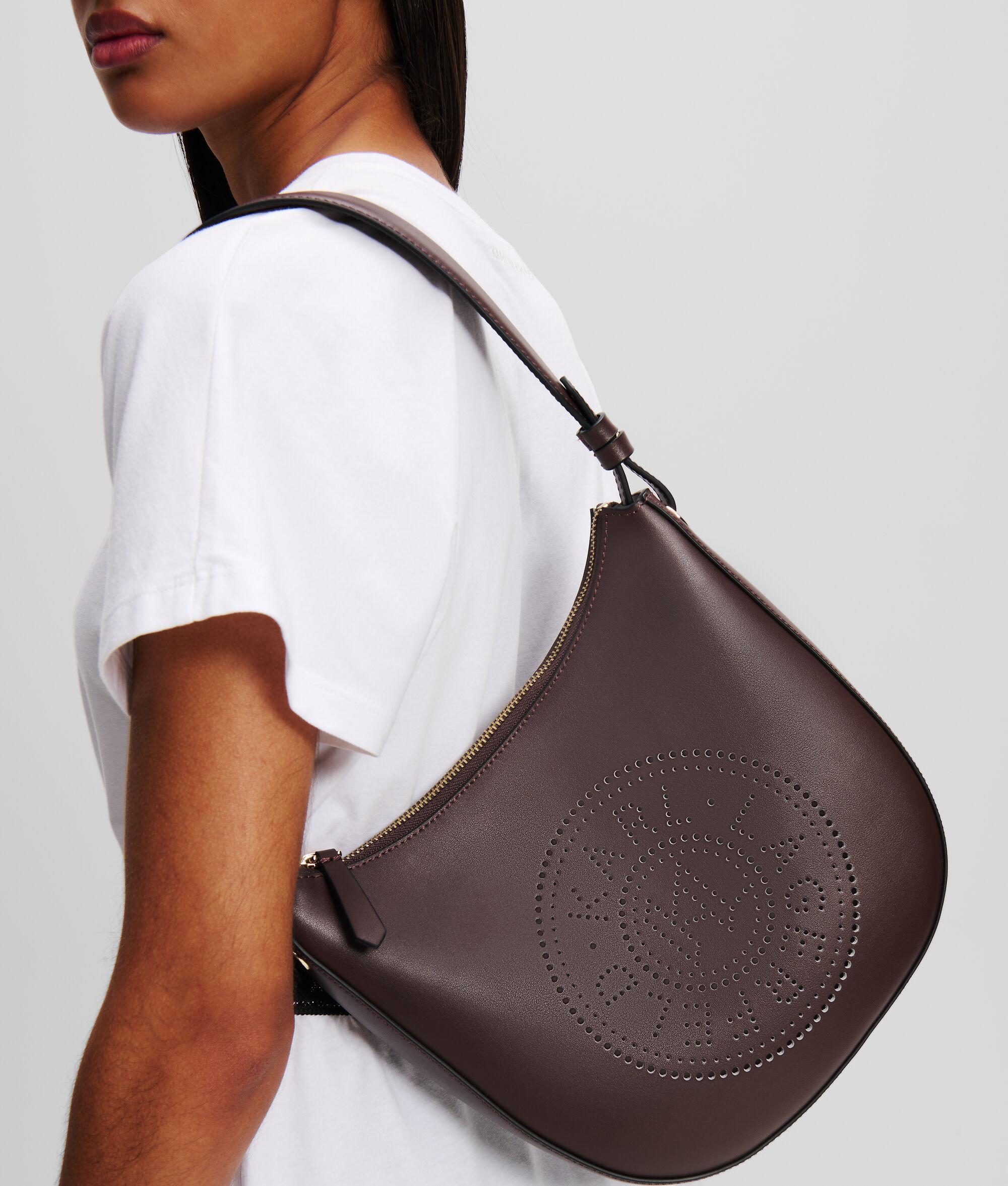 K/CIRCLE PERFORATED MOON SHOULDER BAG Product Image