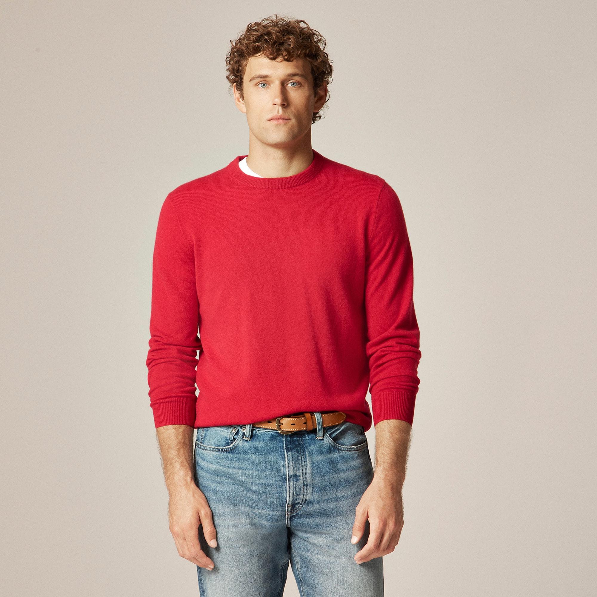Cashmere crewneck sweater Product Image