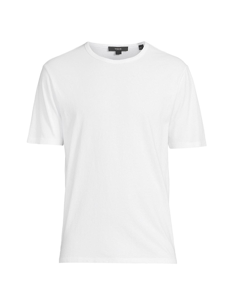 Mens Garment Dye Cotton T-Shirt Vince Product Image