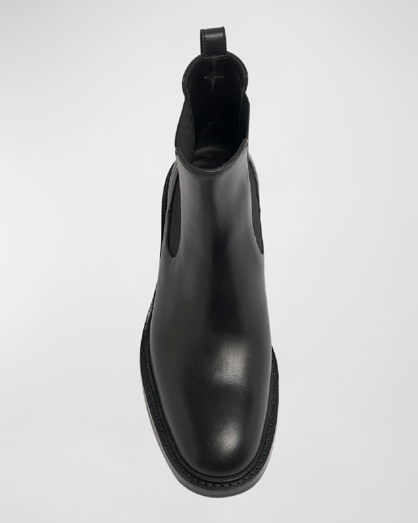 Marcie Leather Chelsea Ankle Booties Product Image