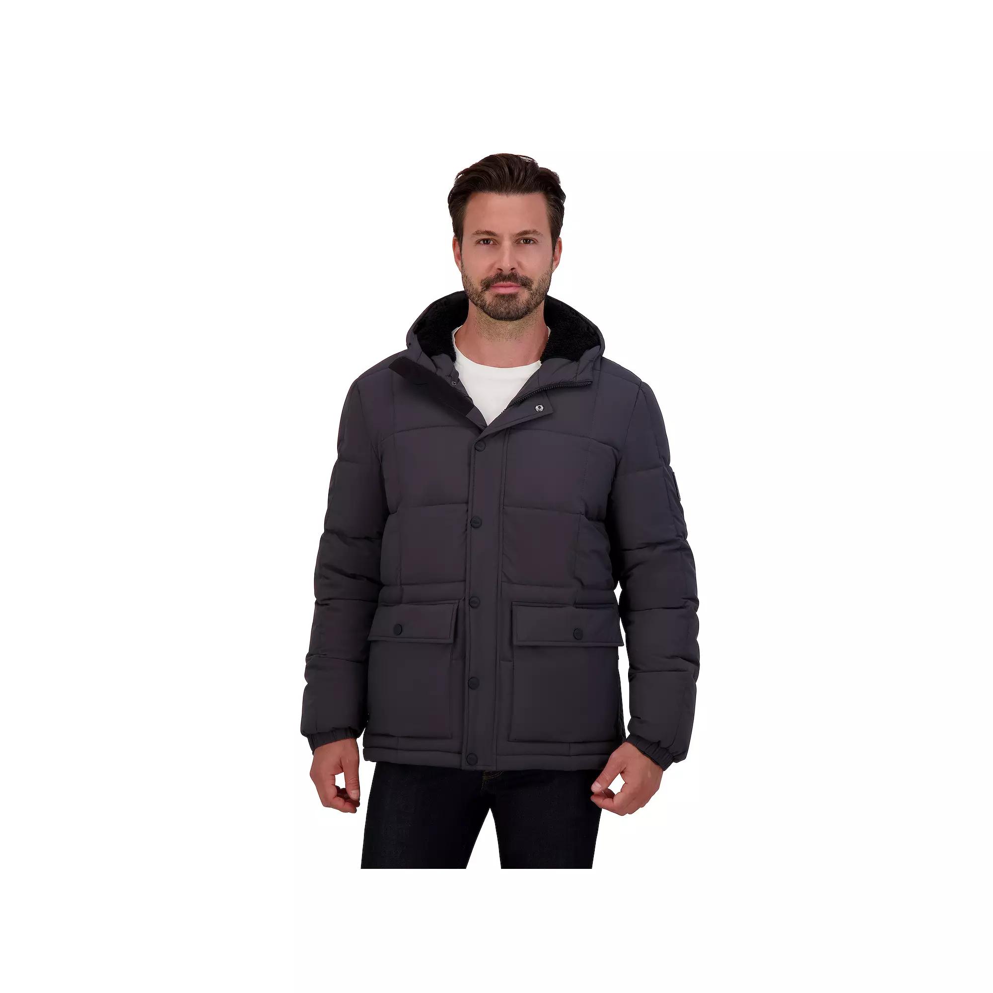 Men's ZeroXposur Quilted Heavy Weight Puffer Jacket, Size: Small, Blue Product Image