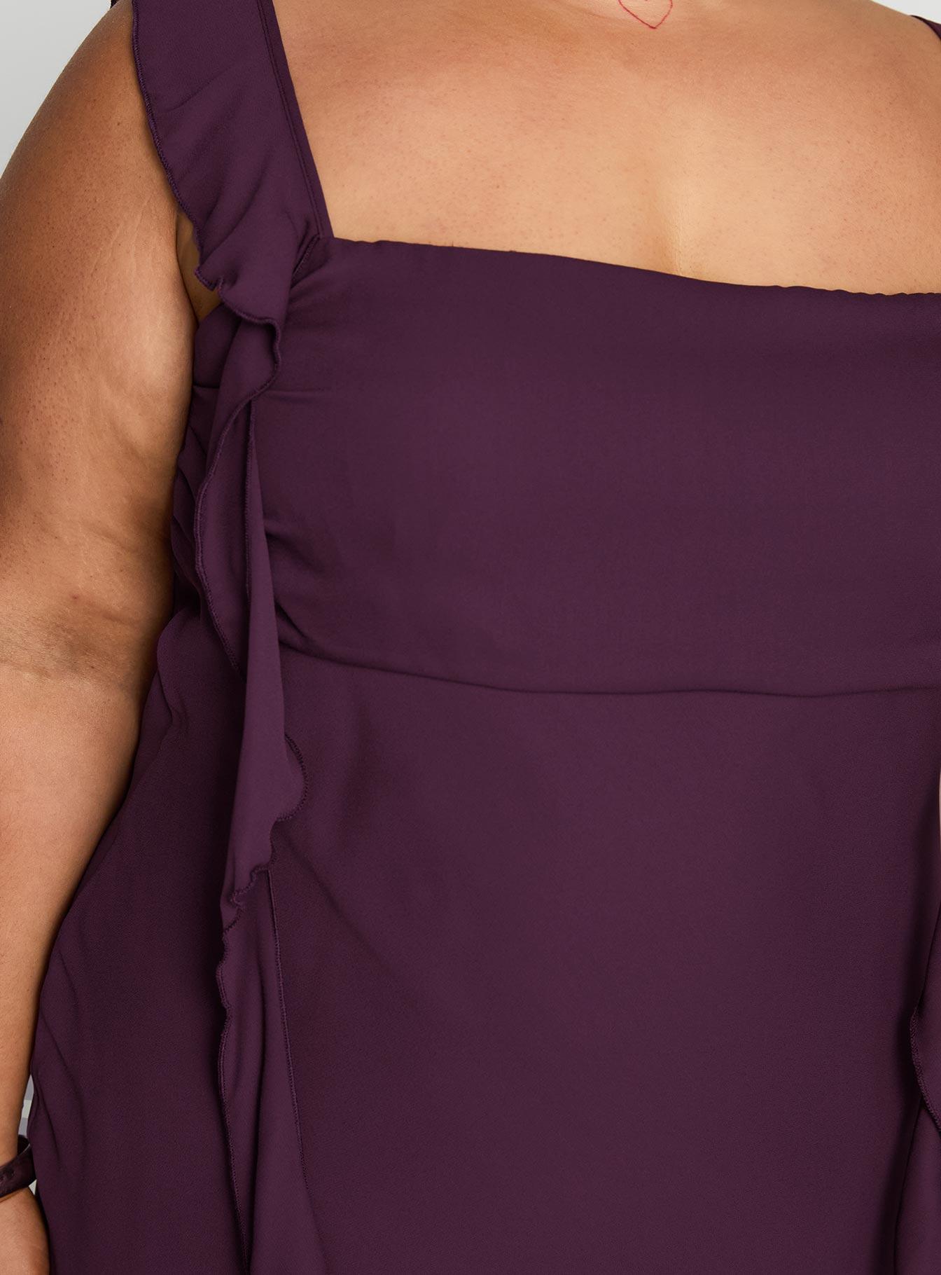 Lanai Maxi Dress Plum Curve Product Image