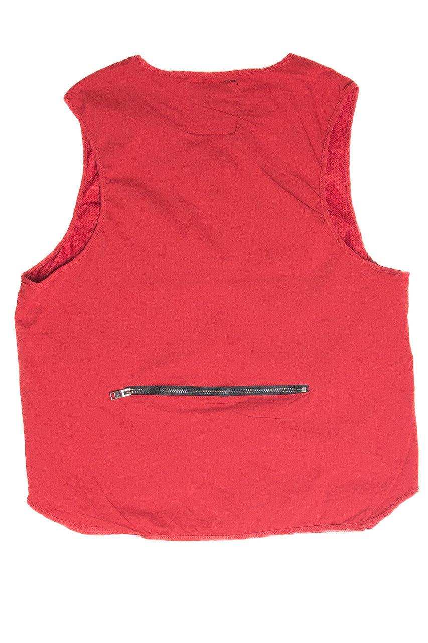 Red Cargo Vest Product Image