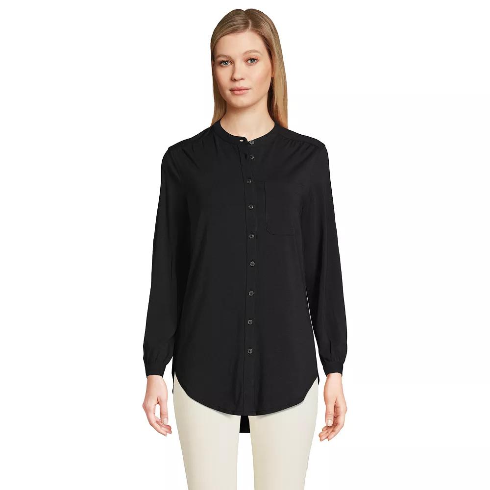 Women's Lands' End Long Sleeve A-Line Tunic,  Product Image