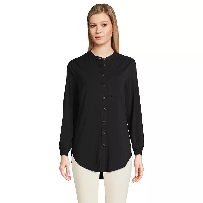 Women's Lands' End Long Sleeve A-Line Tunic,  Product Image