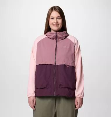 Columbia Women's Spire Valley Windbreaker - Plus Size- Product Image