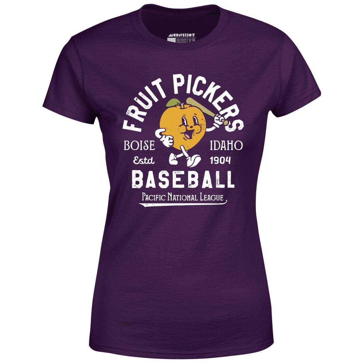Boise Fruit Pickers - Idaho - Vintage Defunct Baseball Teams - Women's T-Shirt Female Product Image