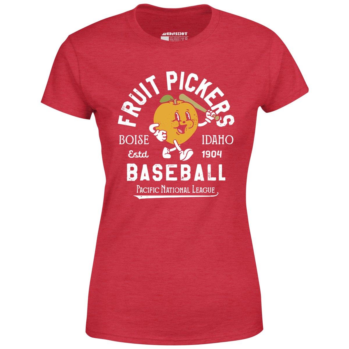 Boise Fruit Pickers - Idaho - Vintage Defunct Baseball Teams - Women's T-Shirt Female Product Image
