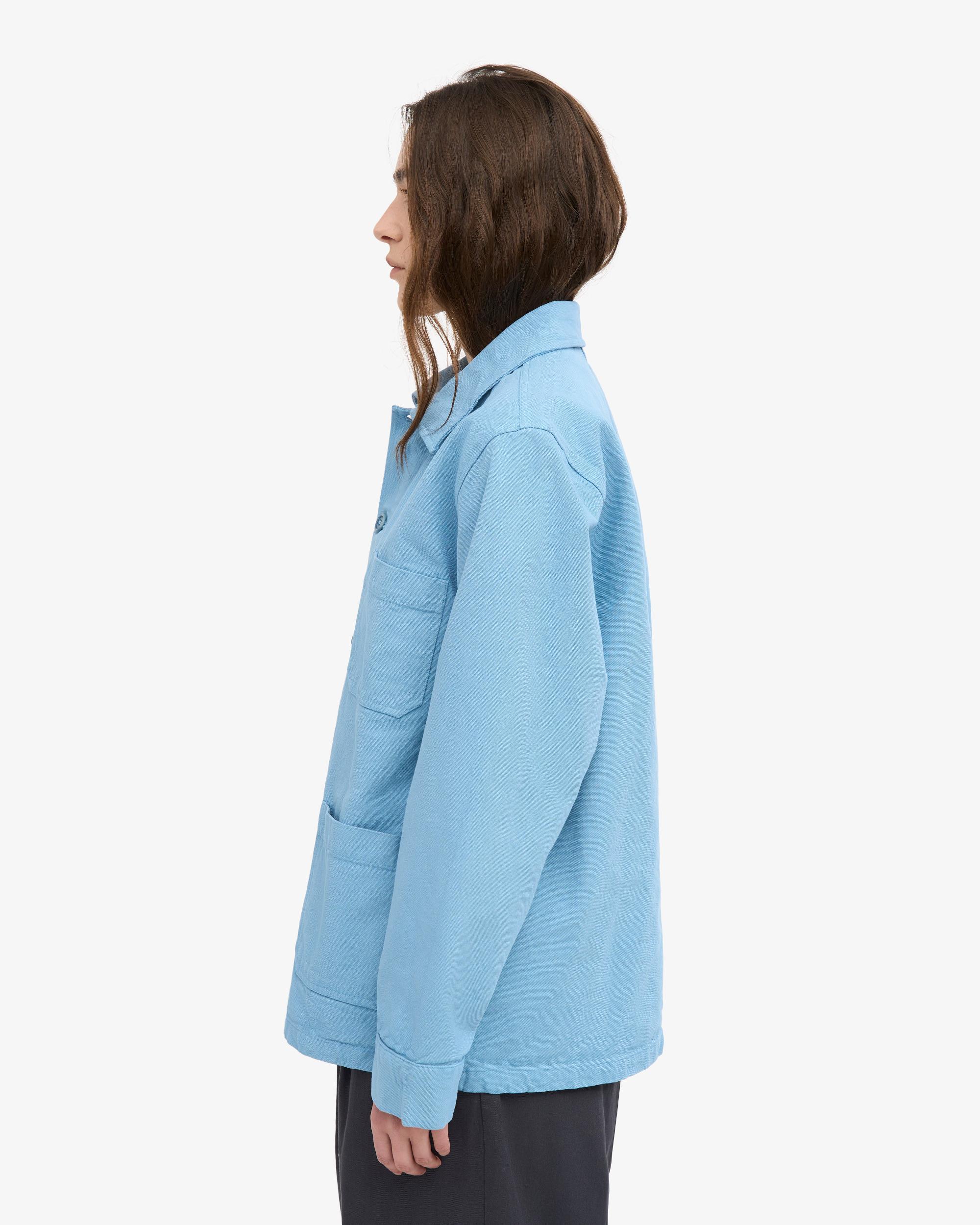 Organic Workwear Jacket - Seaside Blue Product Image