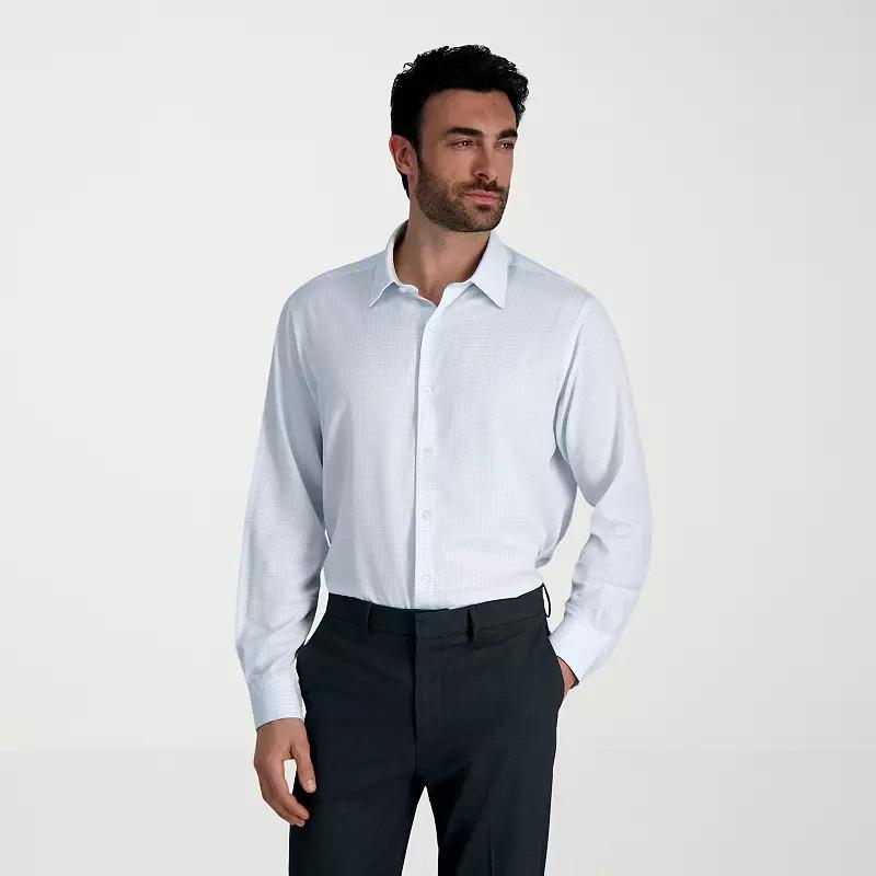 Men's Haggar® Smart Wash® Classic Fit Wrinkle Free Dress Shirt,  Product Image