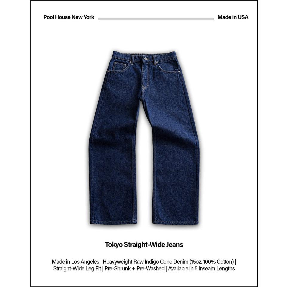 Tokyo Dad Jeans | Straight-Wide Leg Product Image