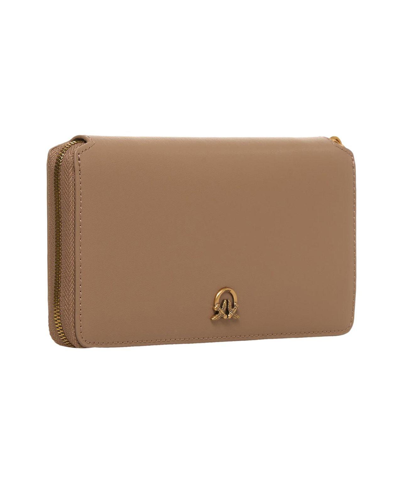 Leather wallet with logo Product Image