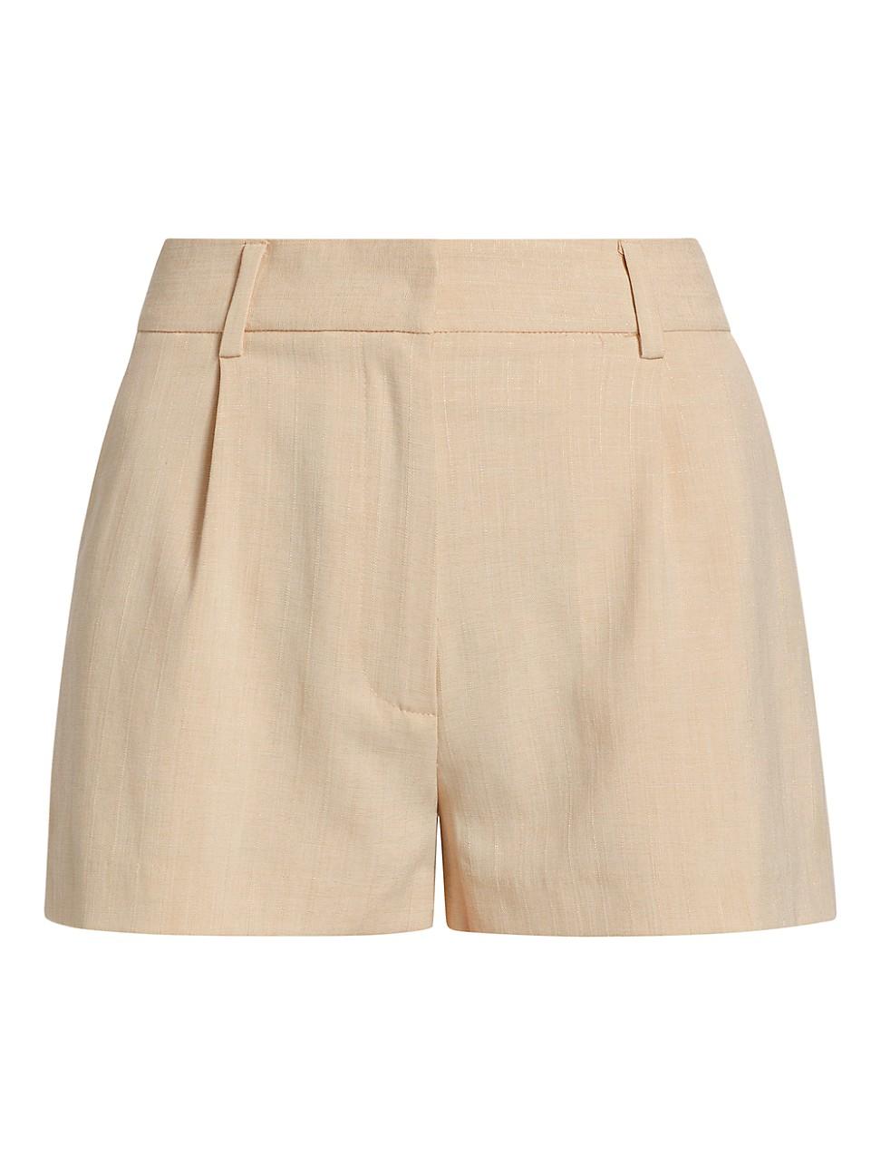 Womens Mallory High-Rise Tailored Shorts Product Image