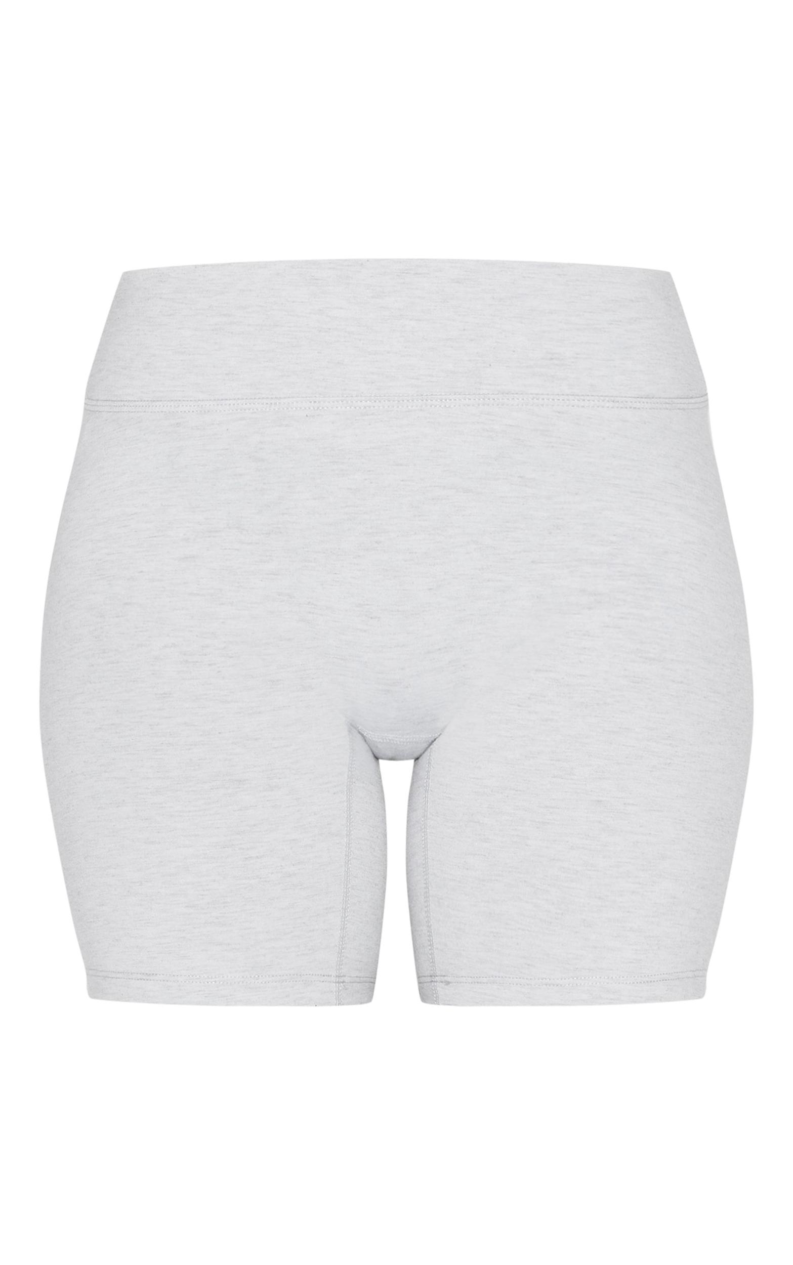 Ash Grey Marl Ultimate Sculpt High Waist Gym Shorts Product Image