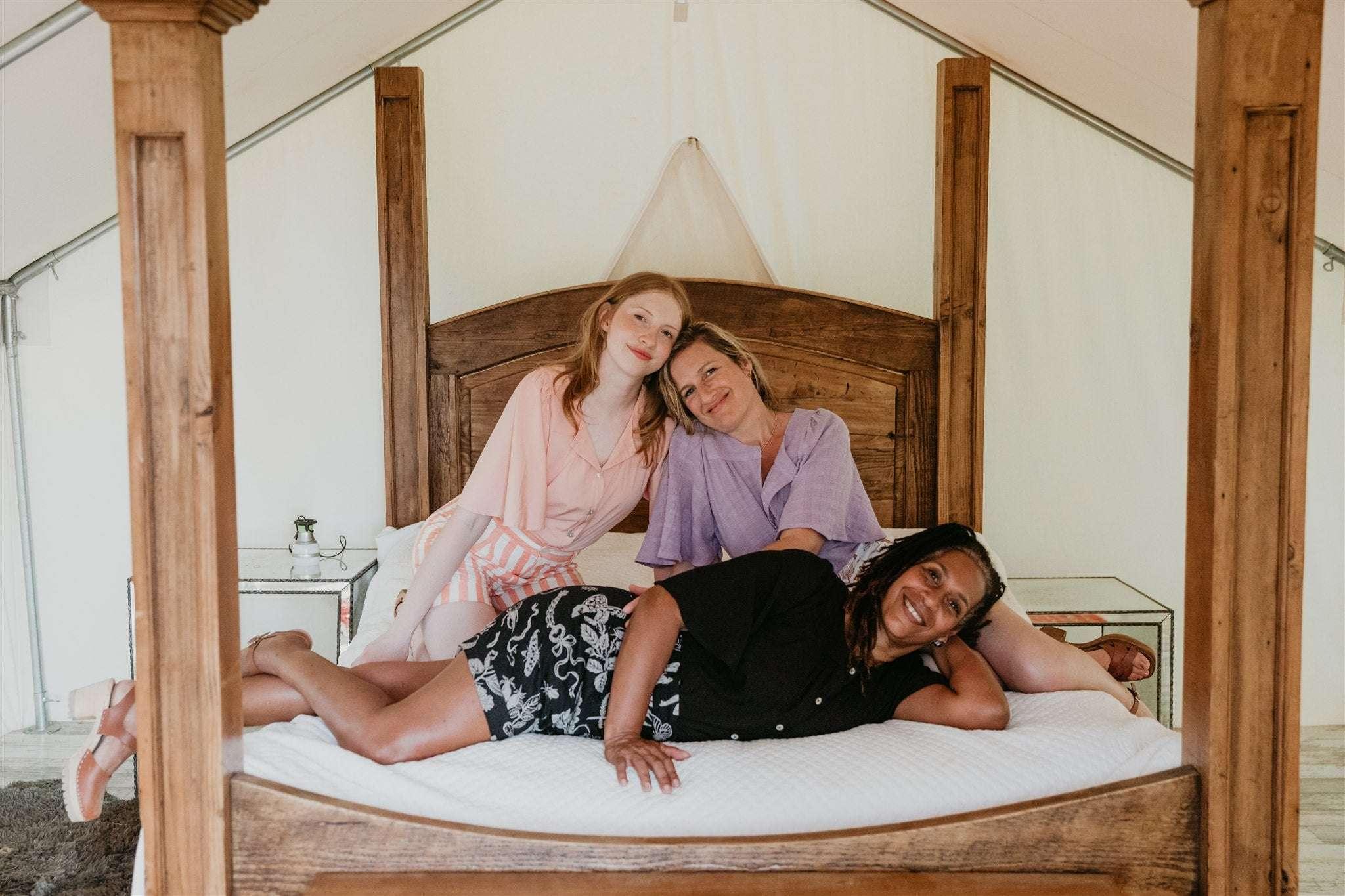 Flutter Top in Pink Blush Challis Product Image