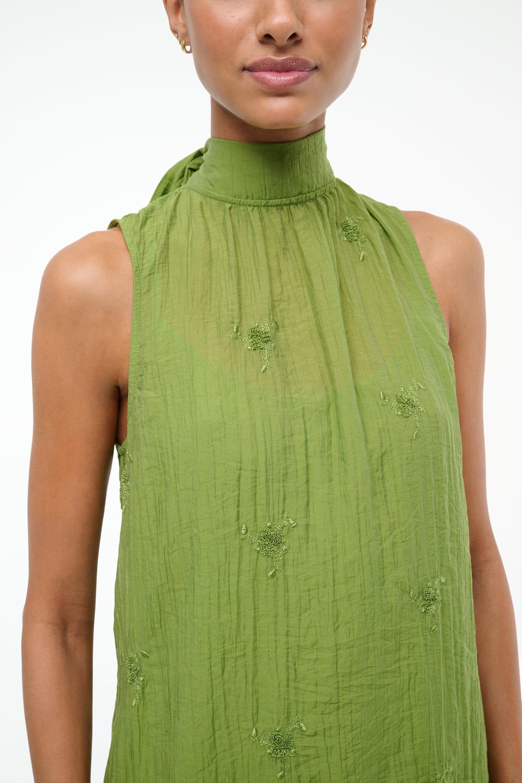 ADDY MINI DRESS | GARDEN GREEN Product Image