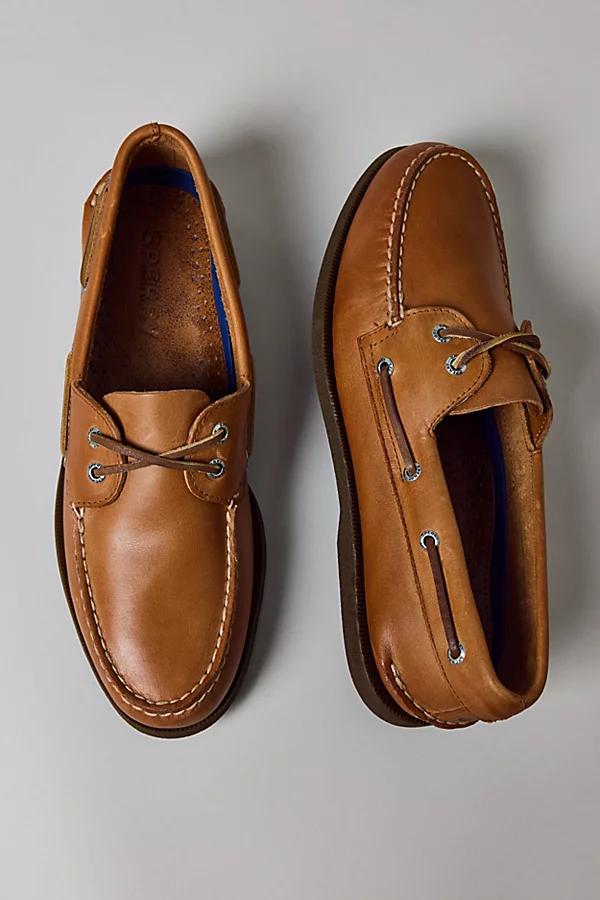 Mens Sperry Top-Sider Authentic Original™ 2-Eye Boat Shoe - Sahara Product Image