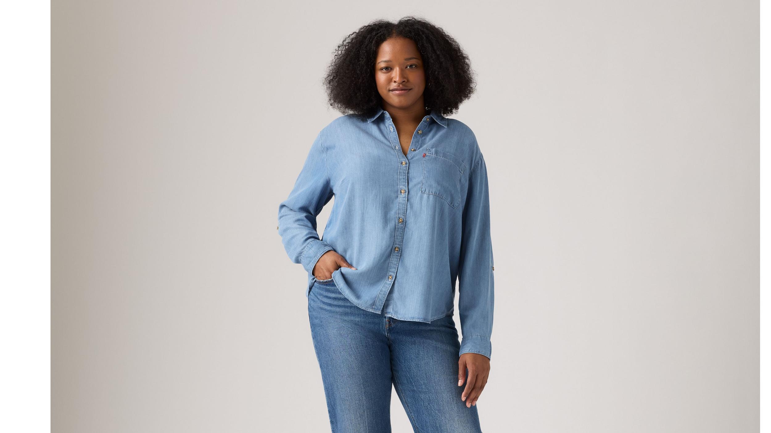 Darlene Utility Shirt (Plus Size) Product Image