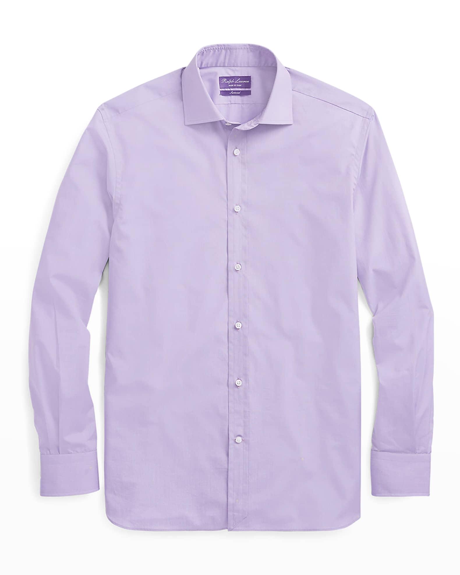 Men's Aston End-On-End Cotton Shirt Product Image