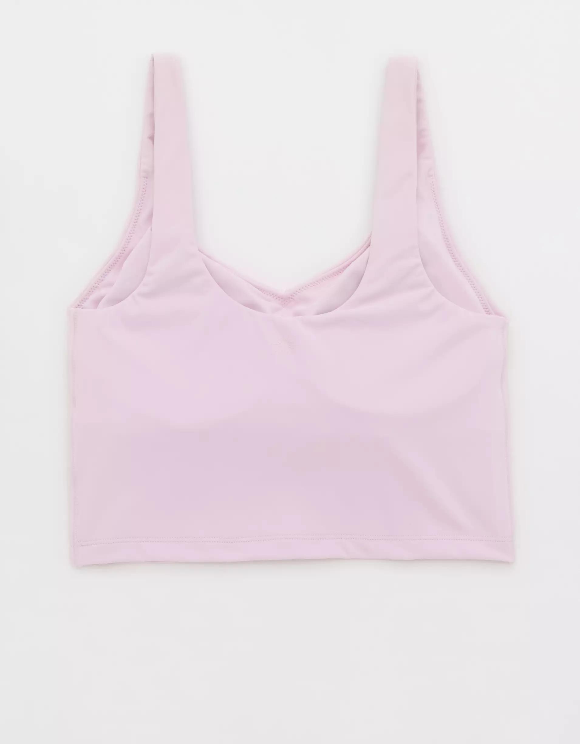 OFFLINE By Aerie Real Me Low Key Longline Sports Bra Product Image