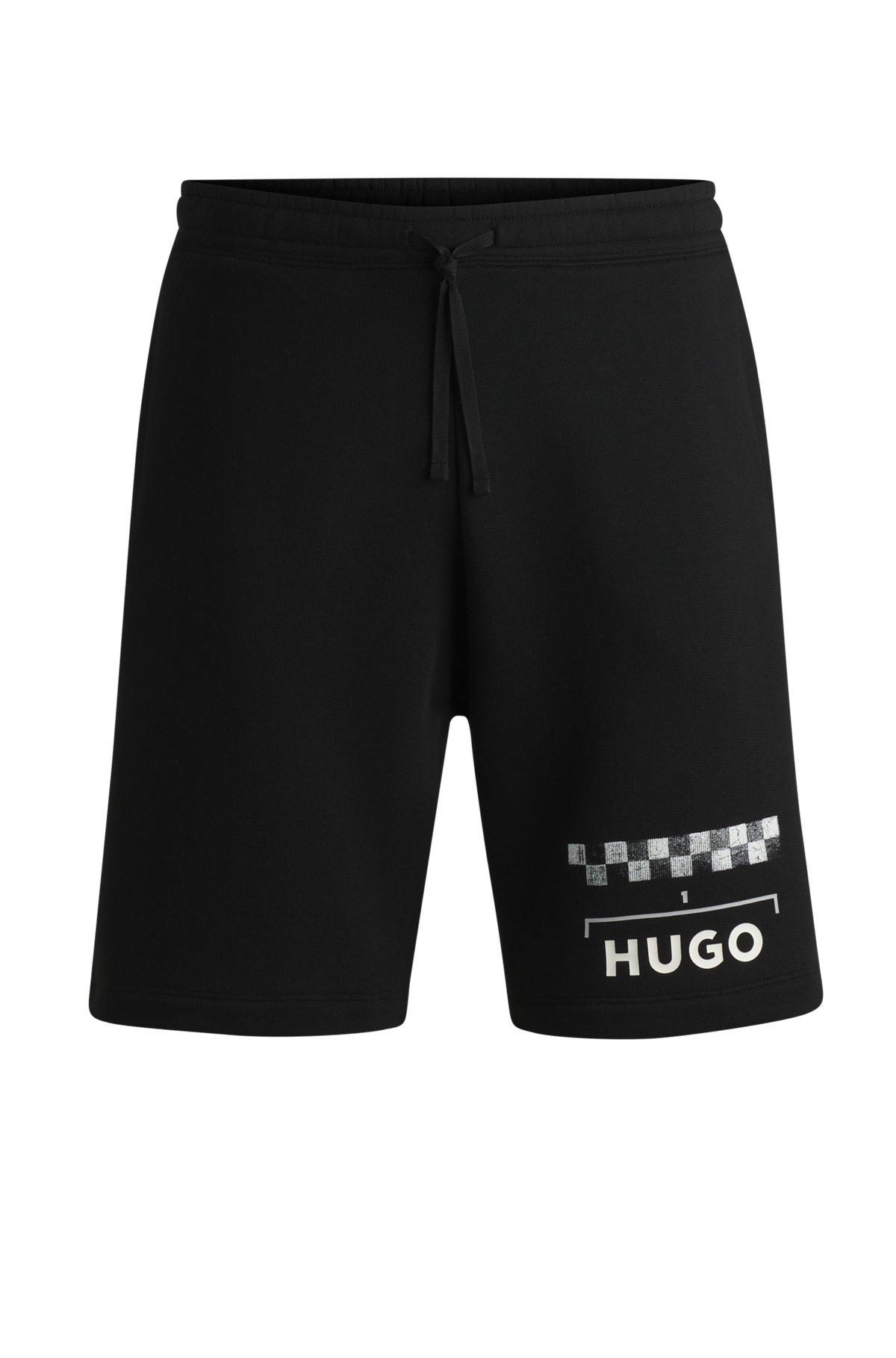 Shorts with racing print Product Image