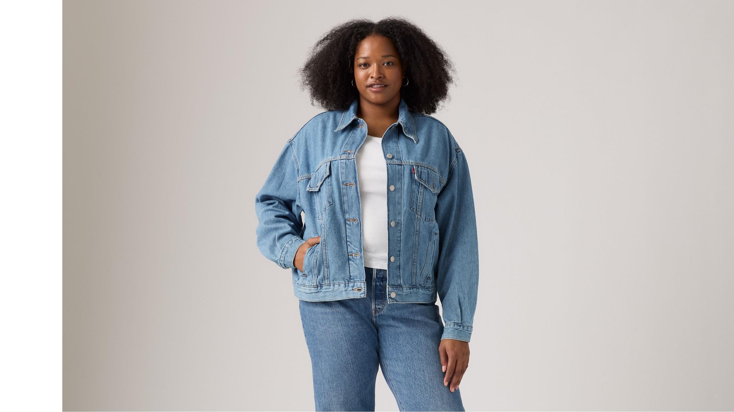 90s Trucker Jacket (Plus Size) Product Image