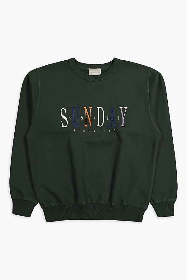 Good for Sunday Heritage Oversized Crewneck Top Womens at Urban Outfitters Product Image
